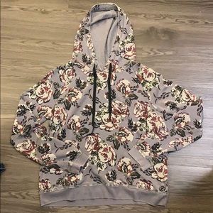Floral Hoodie